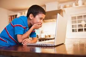 Child on computer