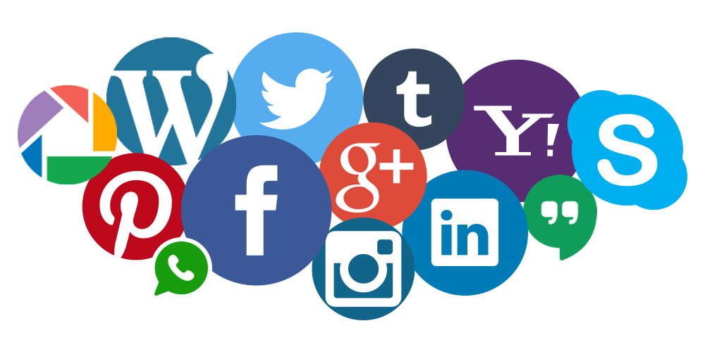 social media logos