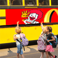 school bus advertising