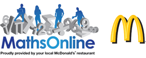 McDonalds Maths Online logo
