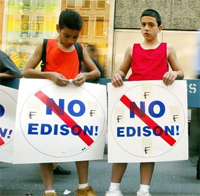 Protest against Edison schools in Philadelphia