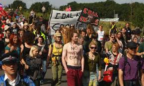 environmental protesters