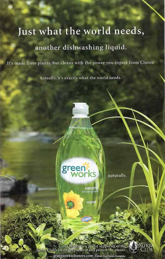 GreenWorks Advert
