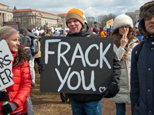 Fracking protest - Michael G McKinne/Shutterstock.com