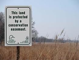 easement sign