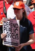 protester
