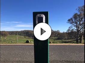 Wildlife Safety Solution “Virtual Fencing” in operation.