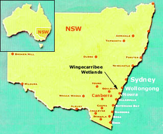 Map of NSW