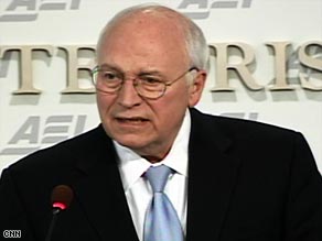 Cheney at AEI